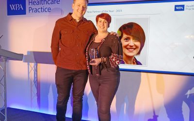 Amy Strickland awarded New Healthcare Partner 2023 at WPA’s Annual Conference